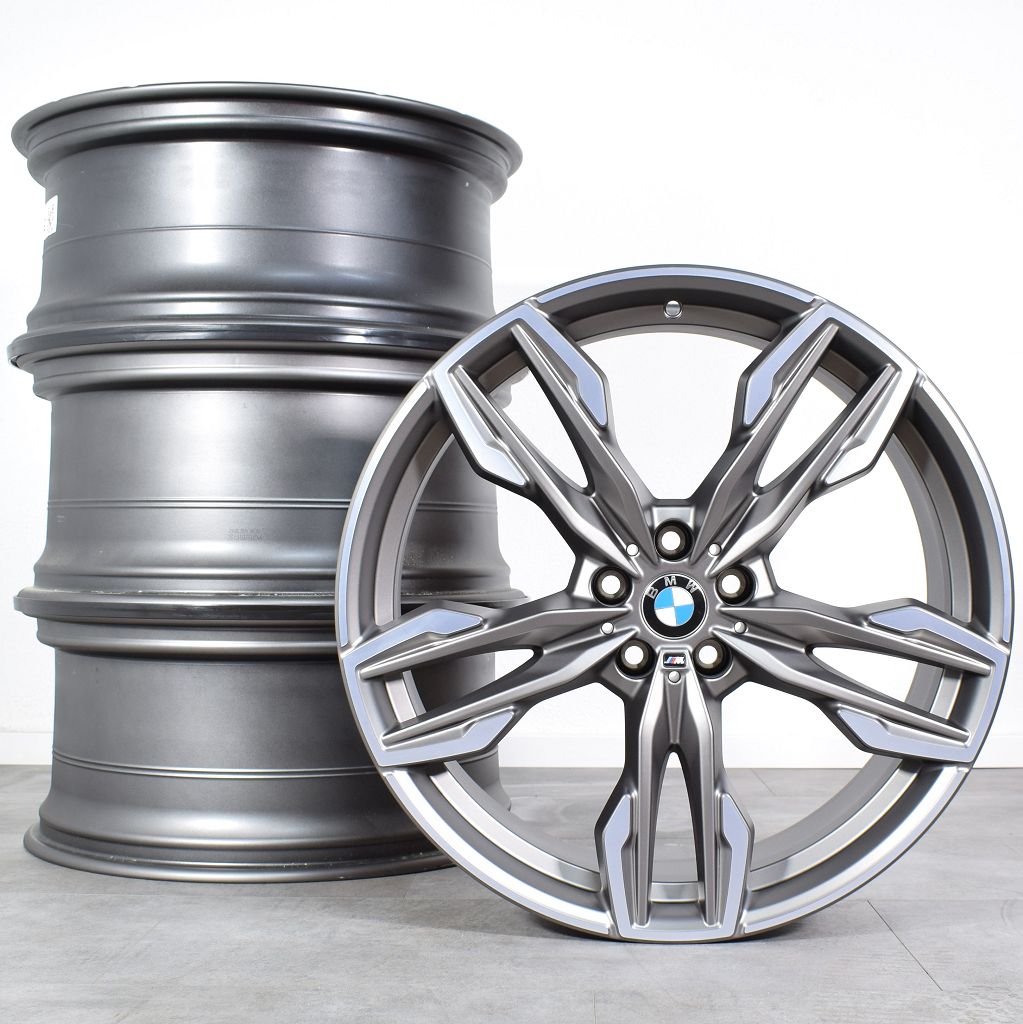 BMW Alufelgen X3 G01 X4 G02 21 Zoll Styling 718 M Doppelspeiche